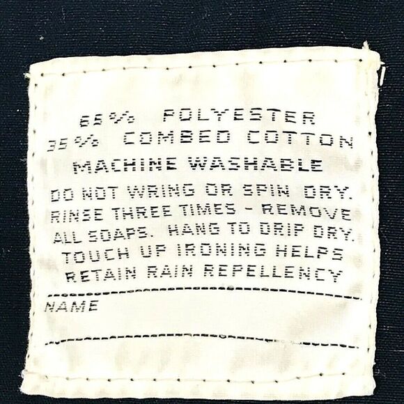 English Squire Vintage Jacket Mechanics Racer 54 L Mens Blue Work Wind Rain USA - Picture 4 of 12